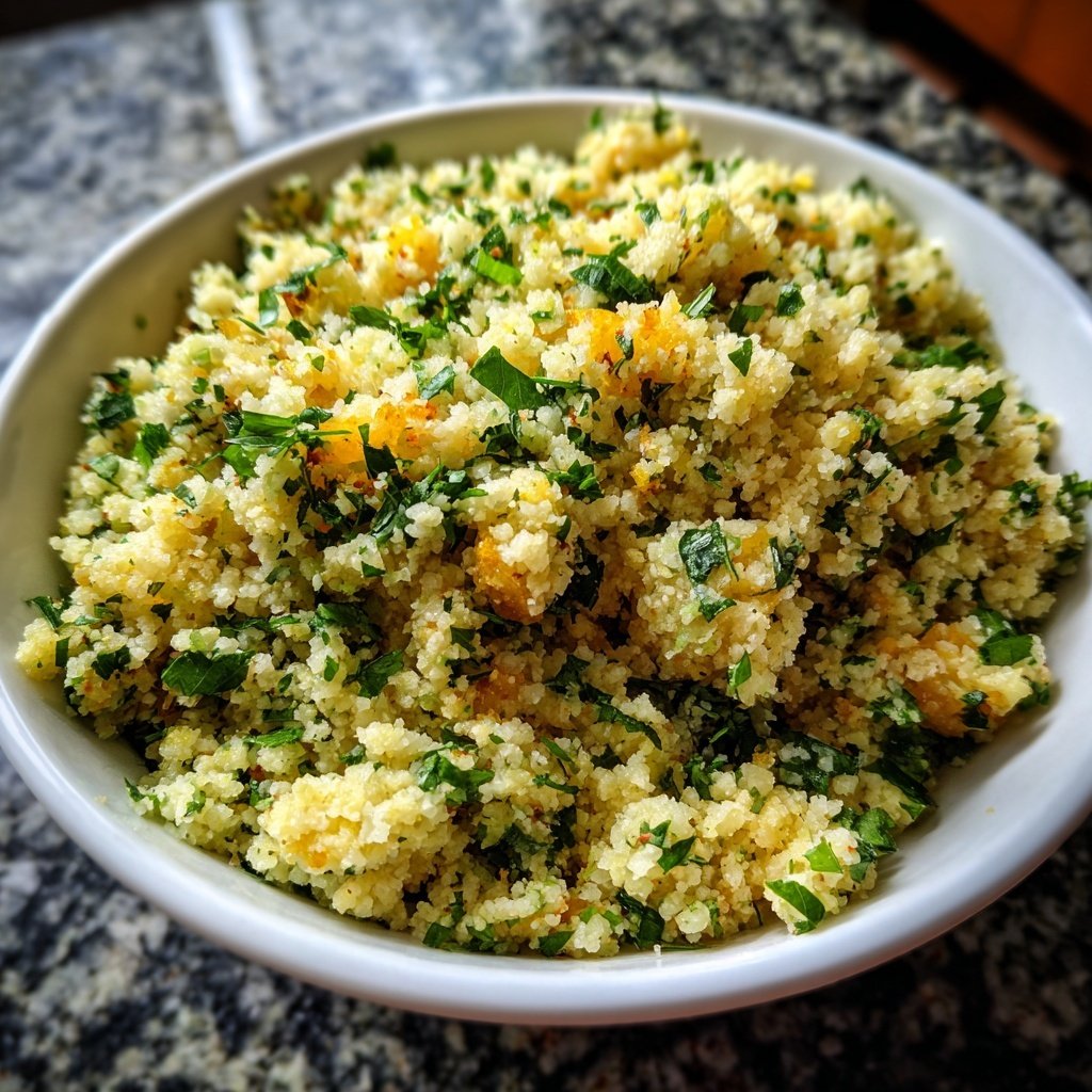 Blumenkohl Couscous Mit Kräutern