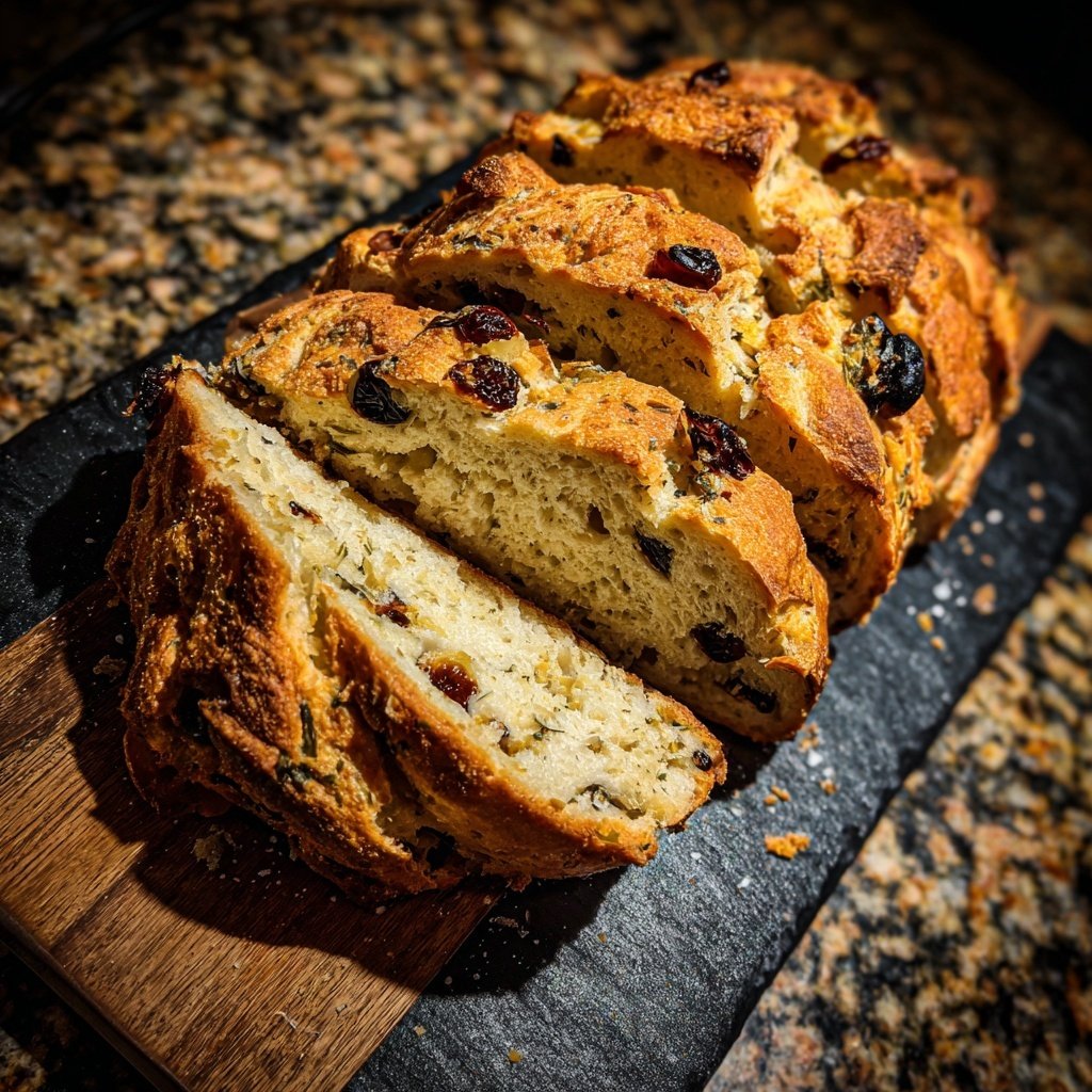 Zupfbrot Mit Oliven Stücken