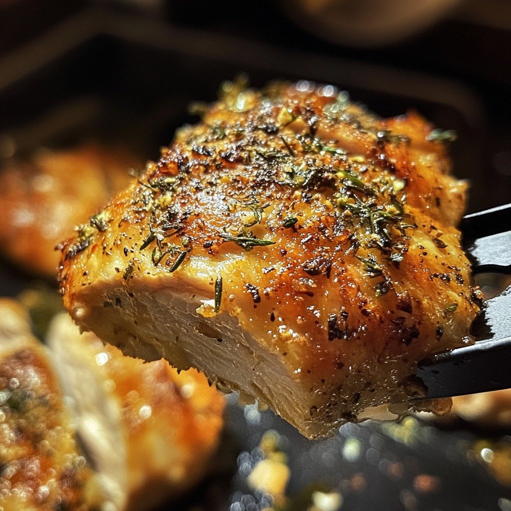 Saftige Hähnchenbrust im Ofen