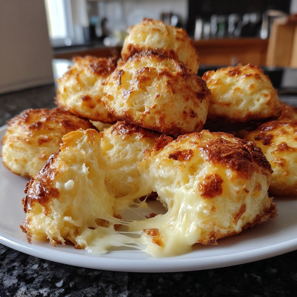 Quarkbällchen aus dem Backofen