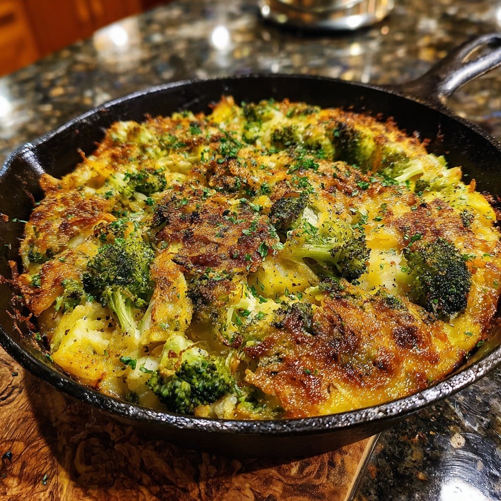 Kartoffel Brokkoli Pfanne Vegan