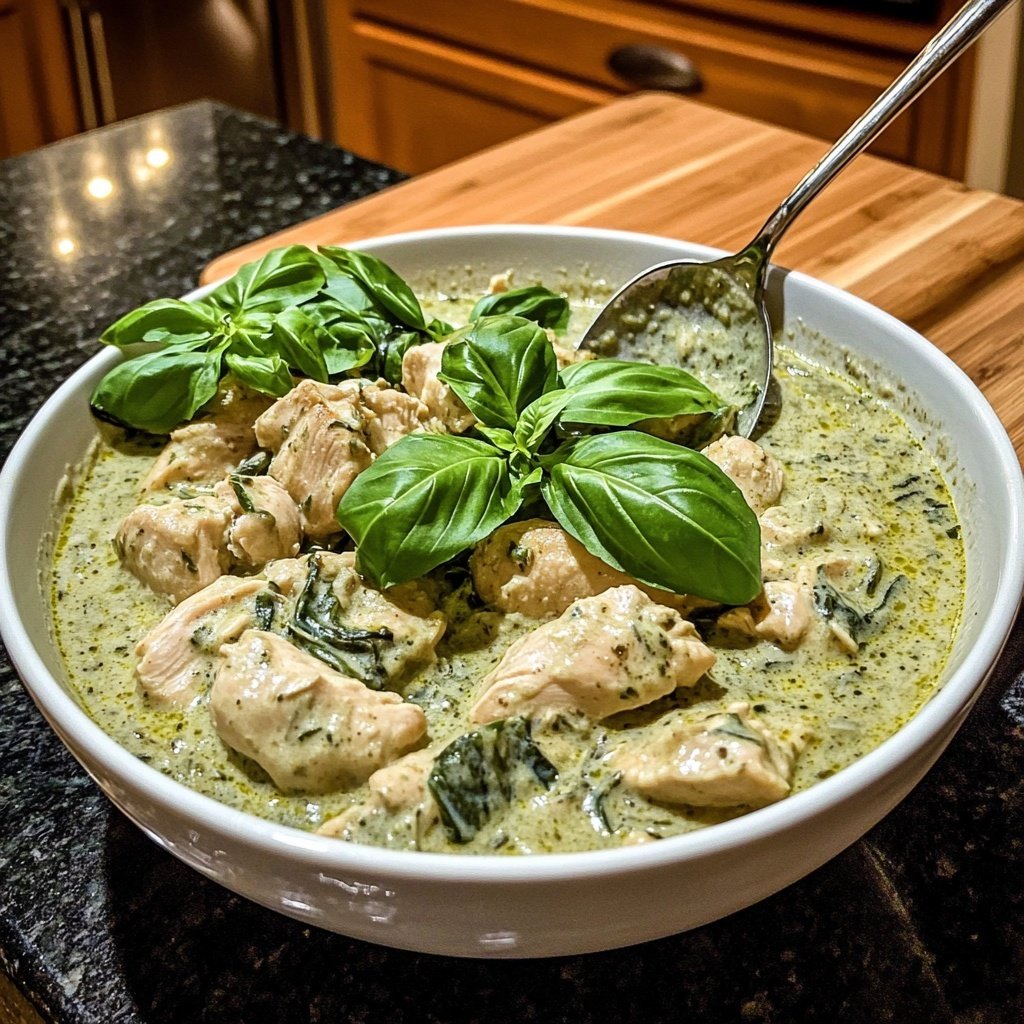 Thailändisches Grünes Curry mit Huhn