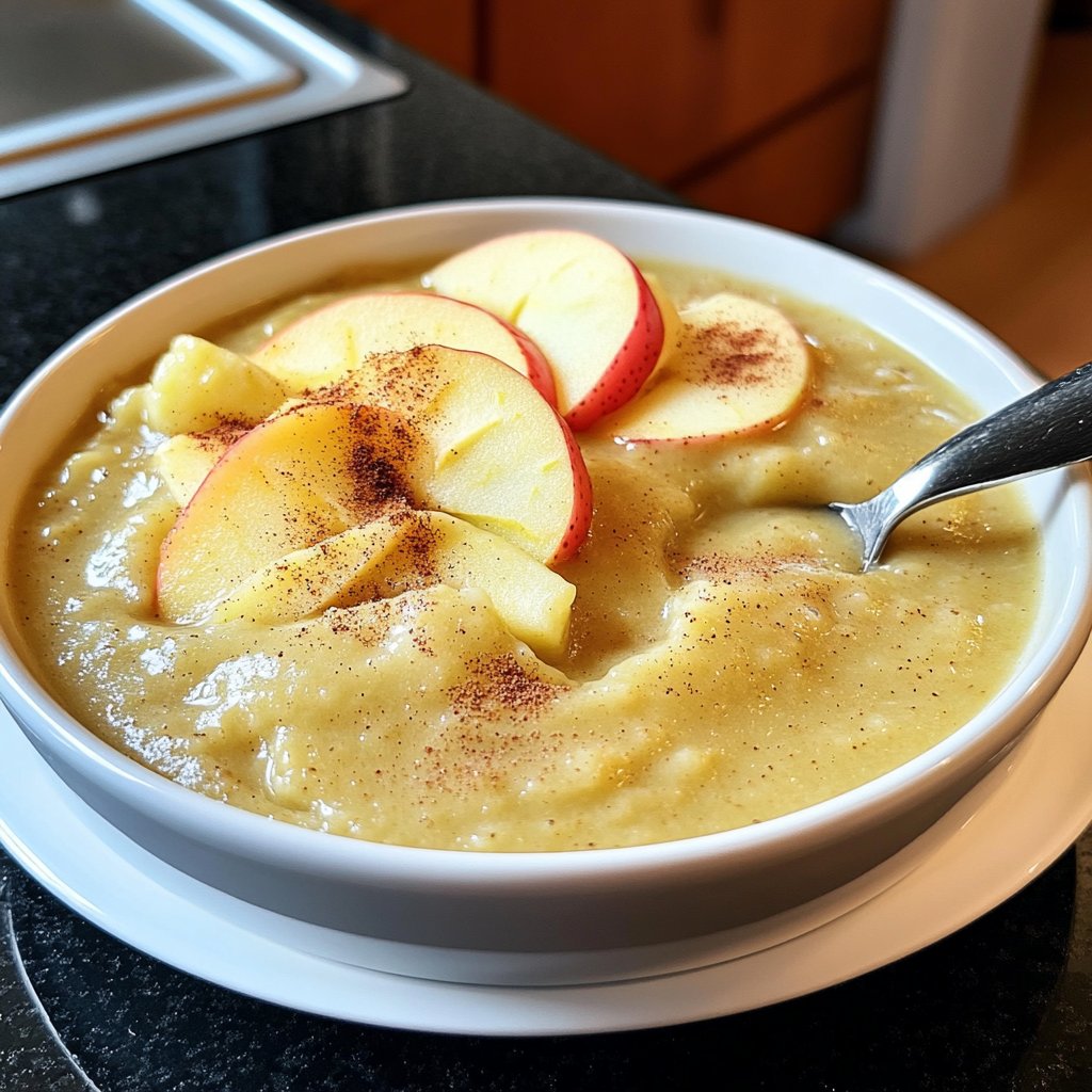 Kürbissuppe mit Apfel